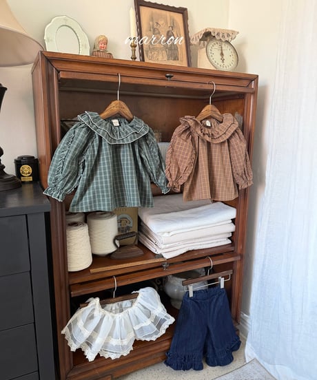 39[予約]marron deer skirt