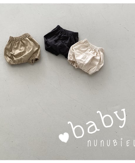 11[予約]nunubiel jomalone bloomer