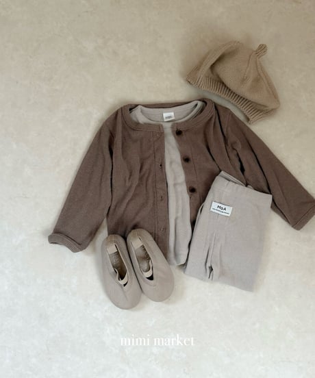 42[予約]mimi market ray binding cardigan