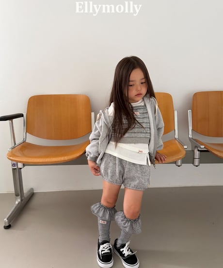 129[予約]ELLYMOLLY Edge Frill Socks
