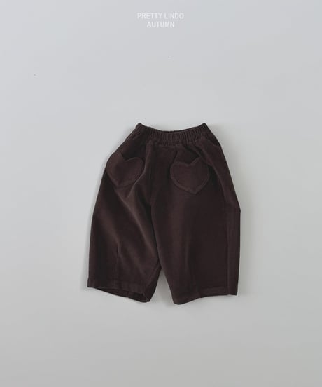 64[予約]LINDO romantic heart pants