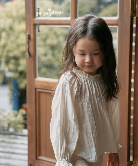4[予約]go go picnic lena blouse