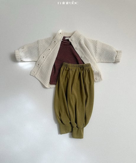 11[予約]minirobe lulu harem pants