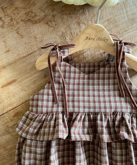 8[予約]anneshirley doha suit(check)