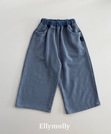 5[予約]ELLYMOLLY matthew wide pants
