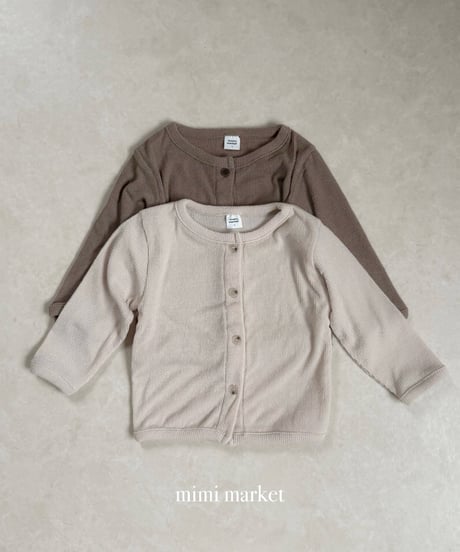 42[予約]mimi market ray binding cardigan