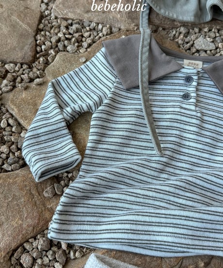 21[予約]bebeholic kenny collar tee