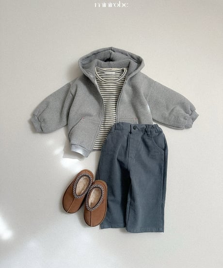 30[予約]minirobe yoyo border tee