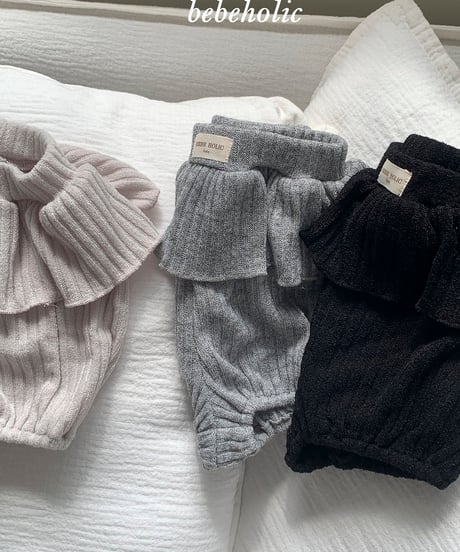 39[予約]bebeholic vivi frill pants