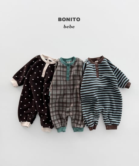 59[予約]bonito choco series suit(6-18m)