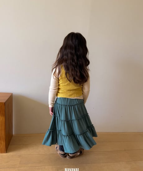 34[予約]BANANAJ nestle long skirt