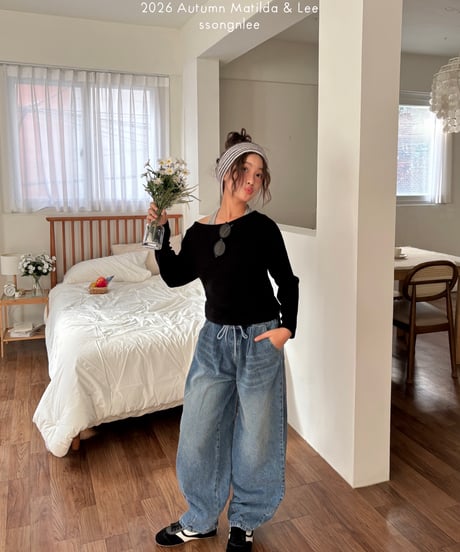 10[予約]matilda&lee knit off shoulder