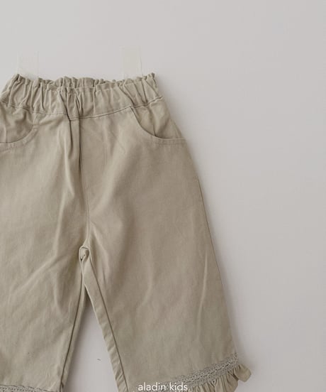 9[予約]aladin delicate lace pants