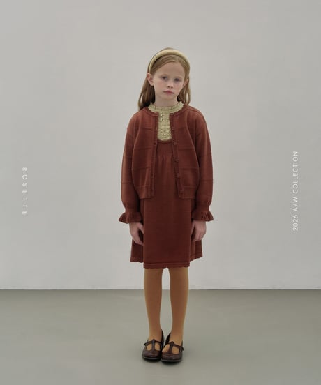 35[予約]ROSETTE kate knit ops