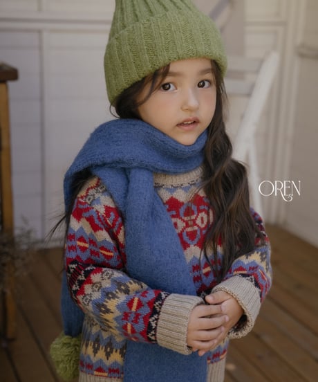 30[予約]OREN adeline multi wool knit
