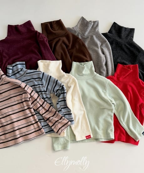 171[予約]ELLYMOLLY snow warmer turtleneck