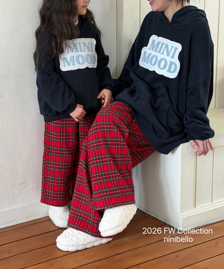 32[予約]ninibello mini mood hoodie(adult)