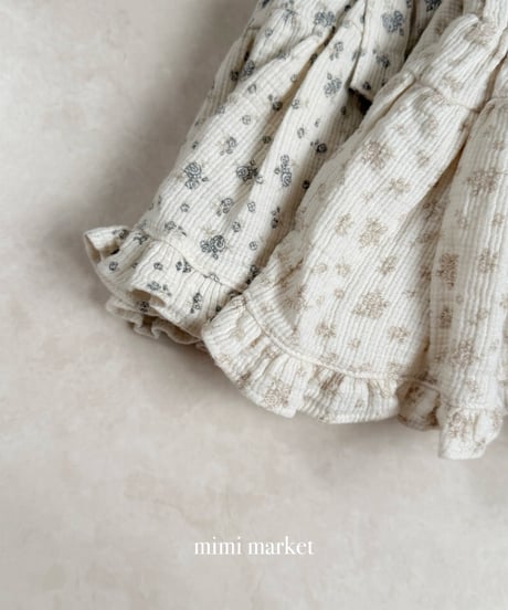 11[予約]mimi market lily tiered skirt