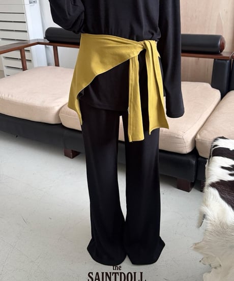 29[予約]saintdoll soft boot cut pants