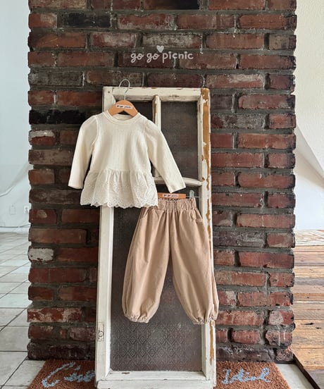 7[予約]go go picnic lala long t-shirt