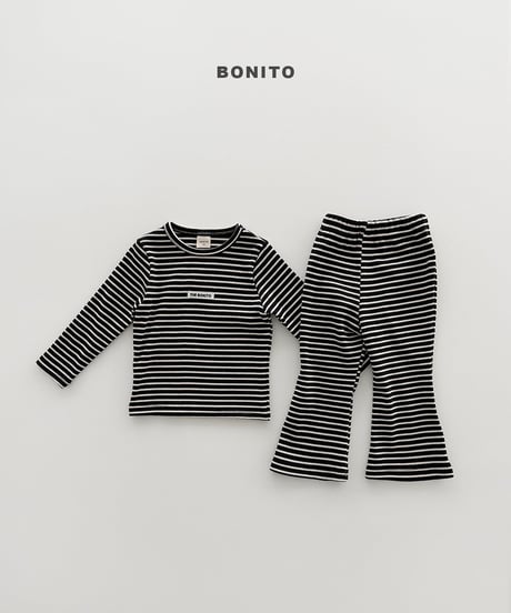 49[予約]bonito stripe slin set