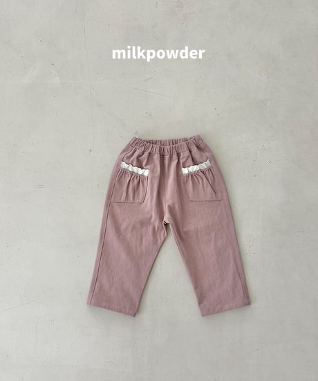 16[予約]milkpowder pocket pants
