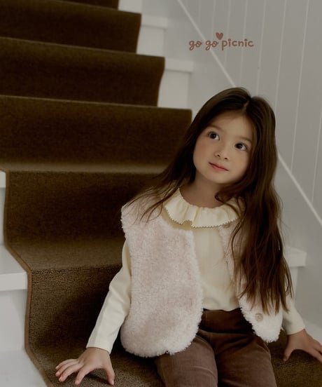 1[予約]go go picnic teddy vest