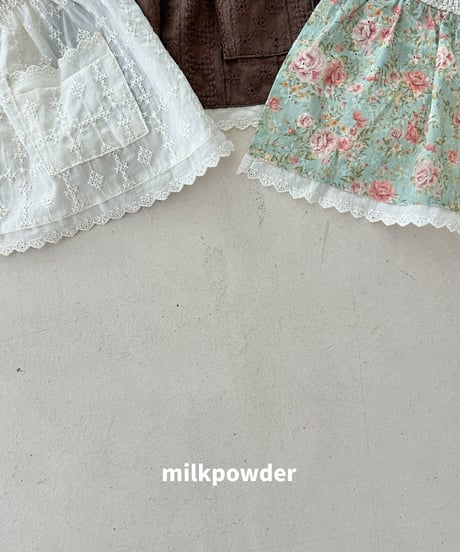 20[予約]milkpowder mimi apron