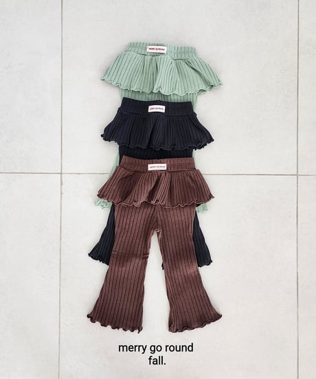 10[予約]merry go round bootcut skirt