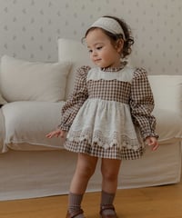 40[予約]OREN cocobell apron suit