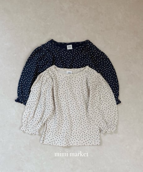 34[予約]mimi market pleated collar tee