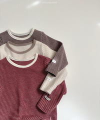 3[予約]atomeme arden stripe t