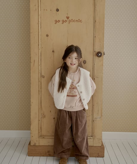10[予約]go go picnic cocoa pants