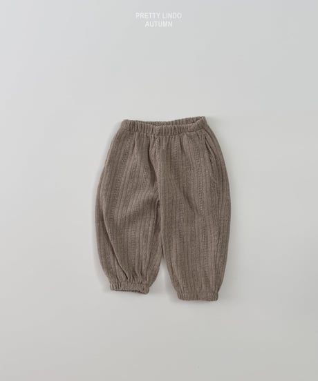 68[予約]LINDO ale knit jogger