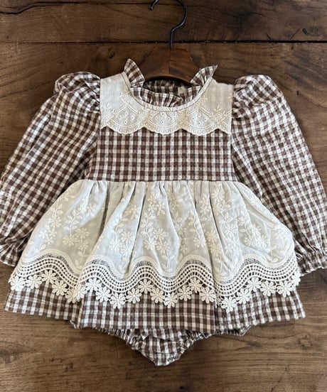 40[予約]OREN cocobell apron suit
