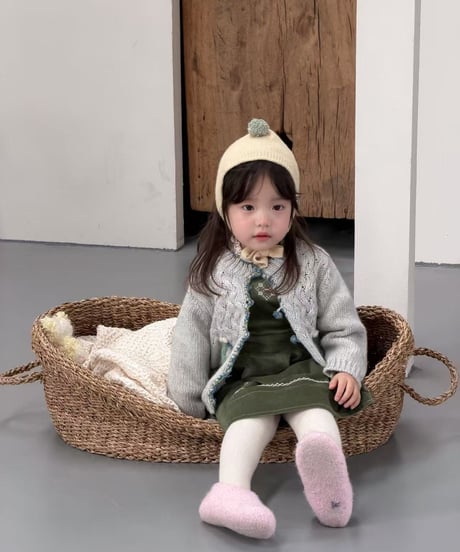 62[予約]aiai woodland knit cardigan