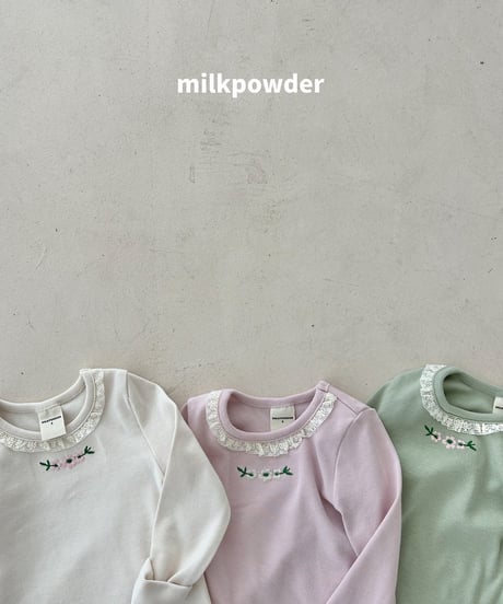 7[予約]milkpowder daisy tee