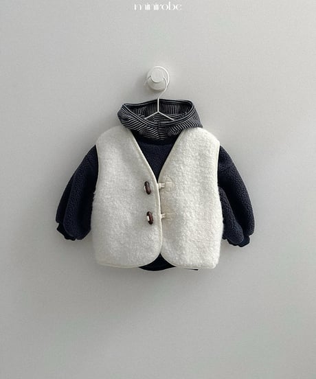 4[予約]minirobe sherpa hoodie