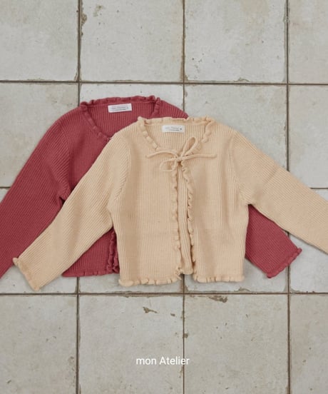 26[予約]mon Atelier madeleine cardigan