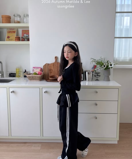 53[予約]matilda&lee lace line track pants