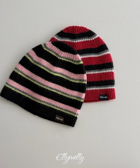 105[予約]ELLYMOLLY retoro beat beanie