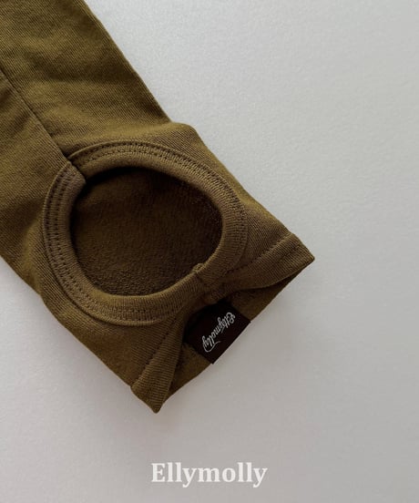 128[予約]ELLYMOLLY Chestnut Warmer Socks