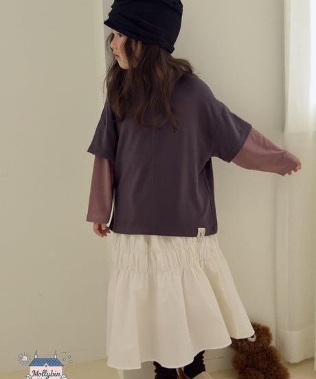 5[予約]Mollybin sleaker t-shirt