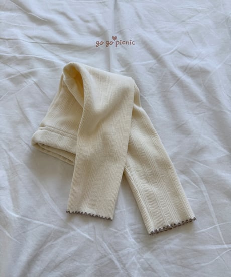7[予約]go go picnic honey leggings