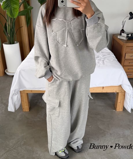 10[予約]bunny powder light cargo pants