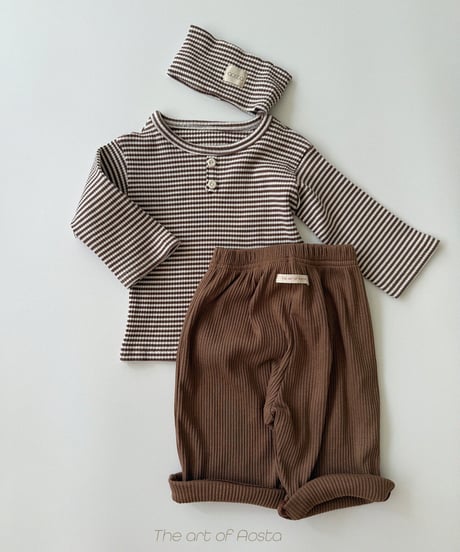 32[予約]Aosta butter pants