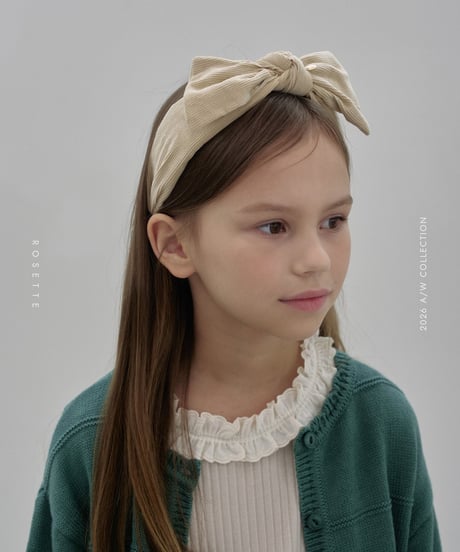 39[予約]ROSETTE rollin hairband