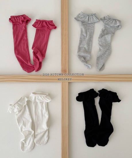57[予約]melikey frill socks