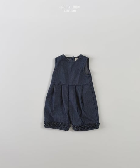 58[予約]LINDO denim overall