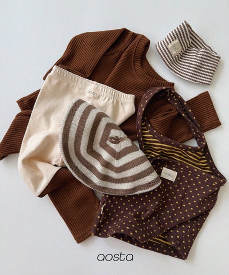 52[予約]Aosta choco chip halter neck